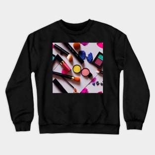 Make-up Lovers beauty Scene Crewneck Sweatshirt